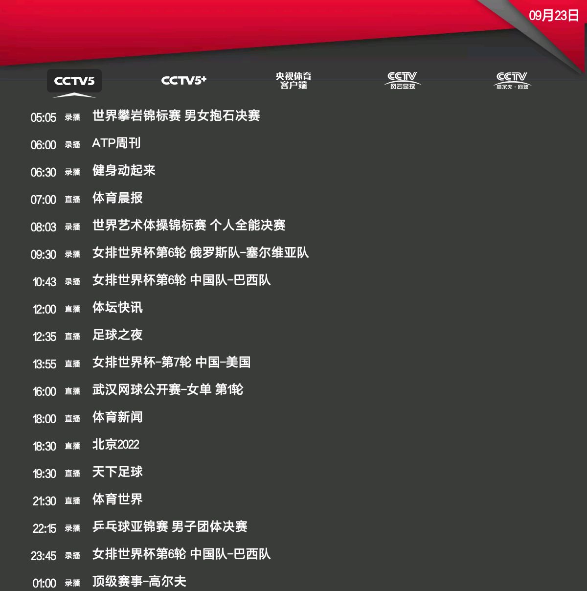 央视体育频道节目单，深度解读与观察
