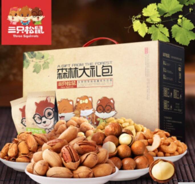 三只松鼠的产品系列及其特色