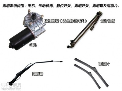 雨刮电机安装位置及其重要性