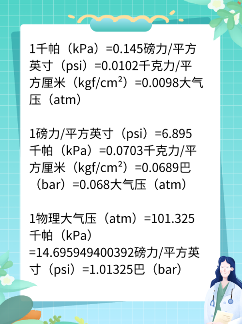 揭秘大气压，多少kpa？