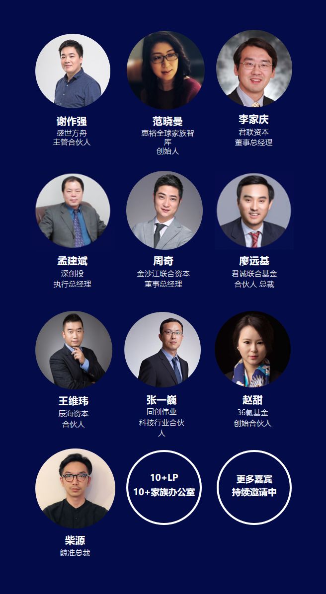 创投金融高管简介——引领资本航道的精英人物