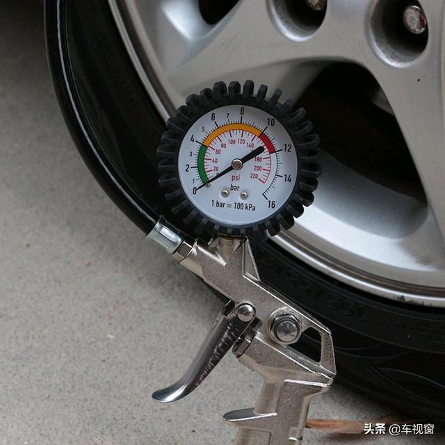 太阳下的轮胎气压与行车安全