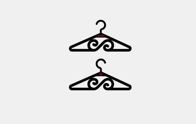 衣架的Logo图案，设计之美与品牌之魂的融合
