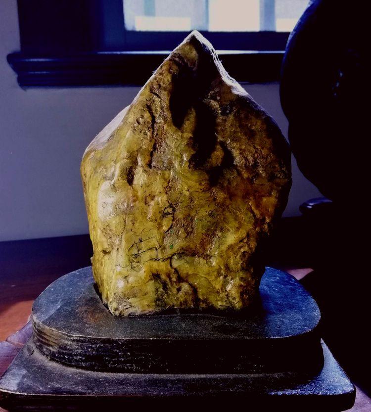 绿翡翠木纹大理石，自然之美的独特展现