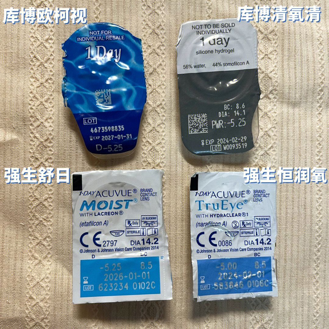 强生隐形眼镜真假鉴别全攻略