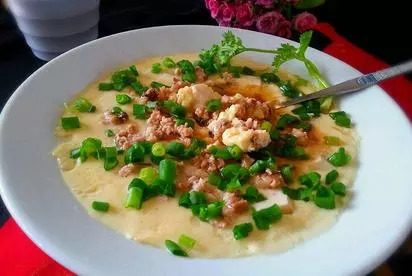 孕妇营养美食，鸡蛋花煲鸡蛋