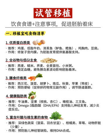 试管婴儿取卵前后饮食的重要性与指导